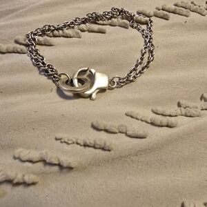 Elegant Silver Chain Bracelet